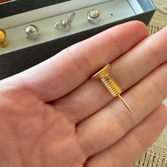 🔩📌Vilmain & Klinger Screws Nuts Bolts Carpenter Push Pins Set of 5🥲🔩📌 - Picture 4 of 11